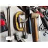 Image 4 : Multiple Hand Tools: Pipe Wrenches, Mallet, Pipe Cutter, Hex Key Set, Shackles, etc
