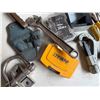 Image 3 : Multiple Hand Tools: Wrenches, Pliers, Hammer, Drill Bit Index, Pipe Cutter, Tape Measure, etc