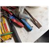 Image 8 : Multiple Hand Tools: Wrenches, Pliers, Hammer, Drill Bit Index, Pipe Cutter, Tape Measure, etc