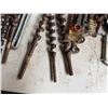 Image 3 : Multiple Hand Tools: Long Auger Bits, Wrenches, Clamps, Sockets, etc
