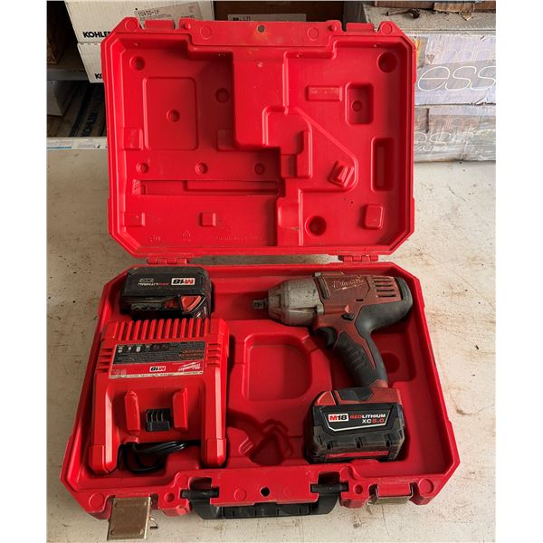 Milwaukee 2662-20 Impact Wrench w/ Charger in Hard Case