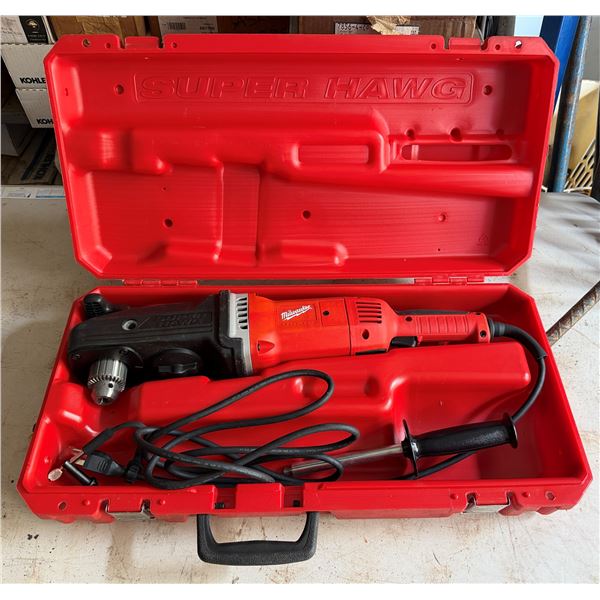 Milwaukee 1680-20 Super Hawg Corded Drill in Hard Case