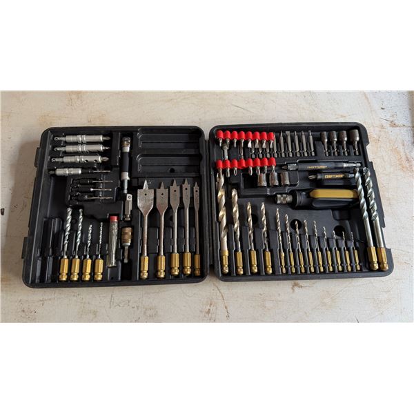 Craftsman Speed-Lok Master Drill & Drive Set w/ Misc Bits in Hard Case