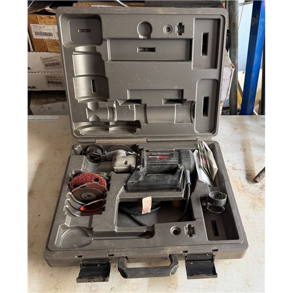 Rotozip SCS01 Spiral Saw Corded Rotary Cutting Tool w/ Discs in Hard Case