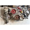 Image 1 : Qty 2 Corded Skil Circular Saws & Disc Sander