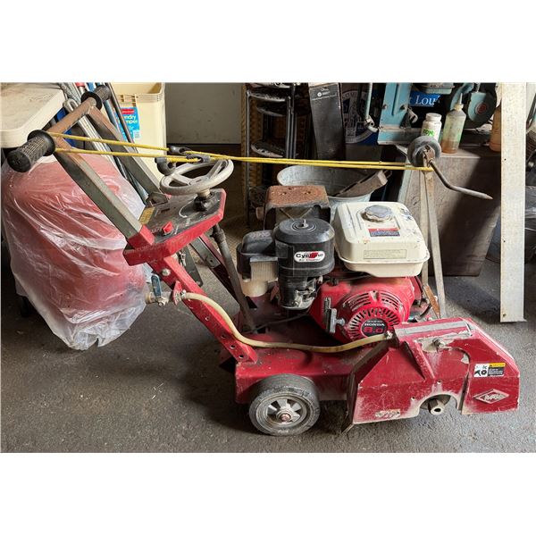 MK Walk-Behind Concrete & Asphalt Saw w/ Honda Engine (Does Not Start)