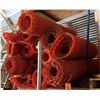 Image 1 : Multiple Rolls Orange Plastic Safety & Construction Barrier Fencing