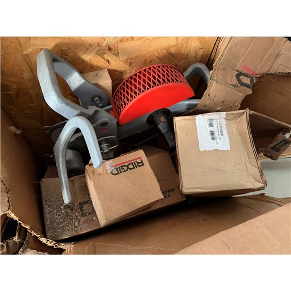 Ridgid 258 Power Pipe Cutter w/ Pump & Hose Set