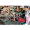 Image 1 : Multiple Spools & Coils Wire, Cable, Connectors, Hardware, Pipe Hangers, Ceiling Fixture, etc