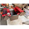 Image 5 : Proto Heavy-Duty Cantilever Tool Box w/ Red Folding Trays
