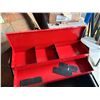 Image 9 : Proto Heavy-Duty Cantilever Tool Box w/ Red Folding Trays