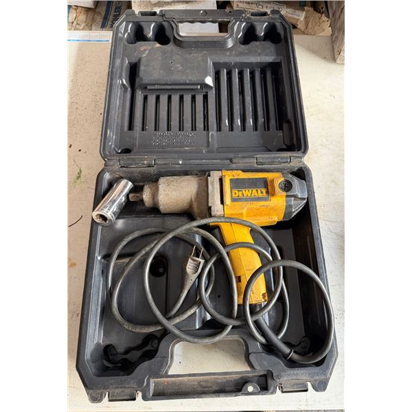 DeWalt DW290 Corded Impact Wrench in Hard Case