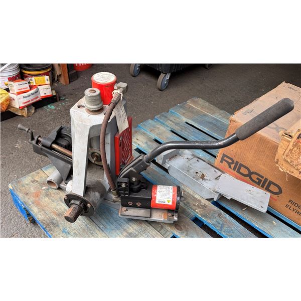 Ridgid Hydraulic Roll Groover