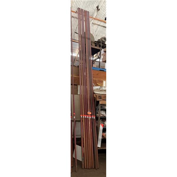 Qty 8 "K" Copper Pipes 2" Dia, 20'L