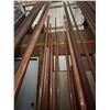 Image 4 : Qty 5 "L" Copper Pipes, Misc Sizes 1"-2.5" Dia, 8'-15'L