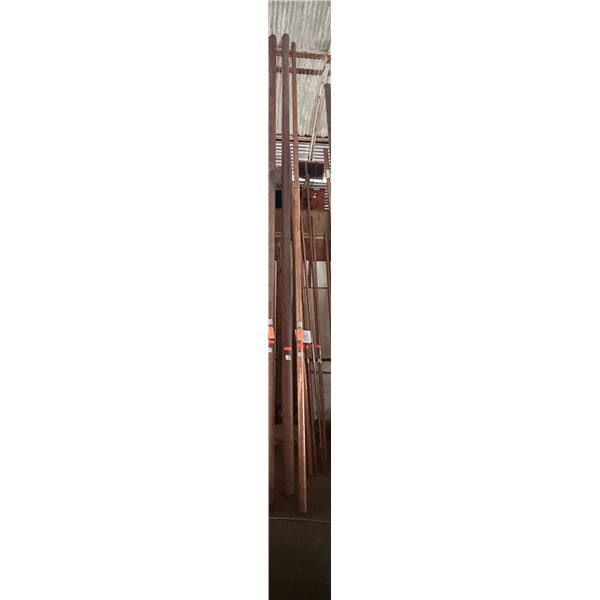 Qty 1 "L" Copper Pipe, 2.5" Dia, 20'L