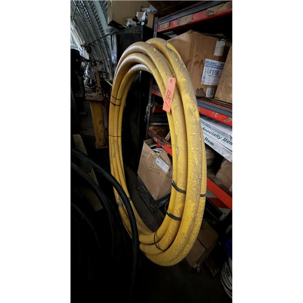 Coil Heavy-Duty Yellow Industrial Hose Approx. 2" Dia