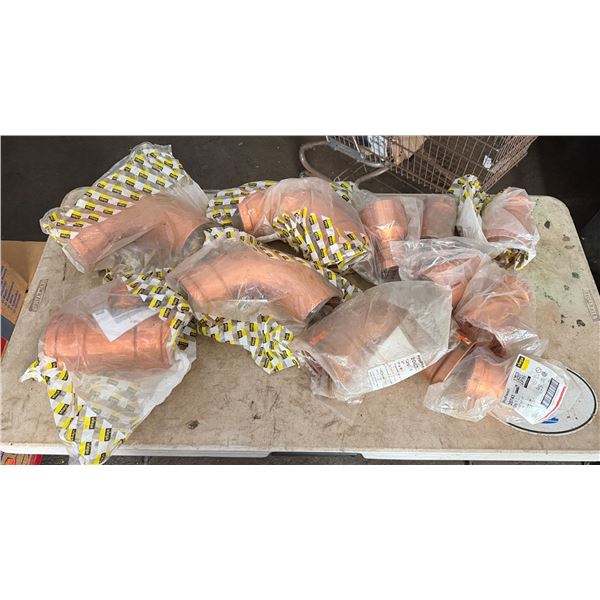 Multiple Viega ProPress 20718 Tees, 20648 & 20633 Elbows, etc Misc Sizes