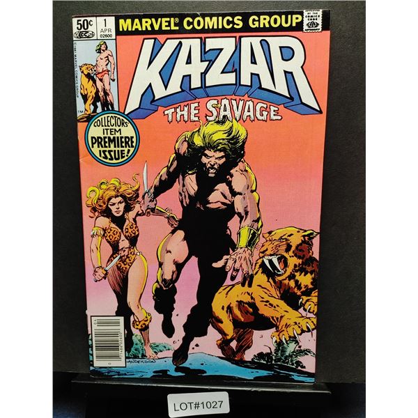 Ka-Zar the Savage #1 (1981) Newsstand