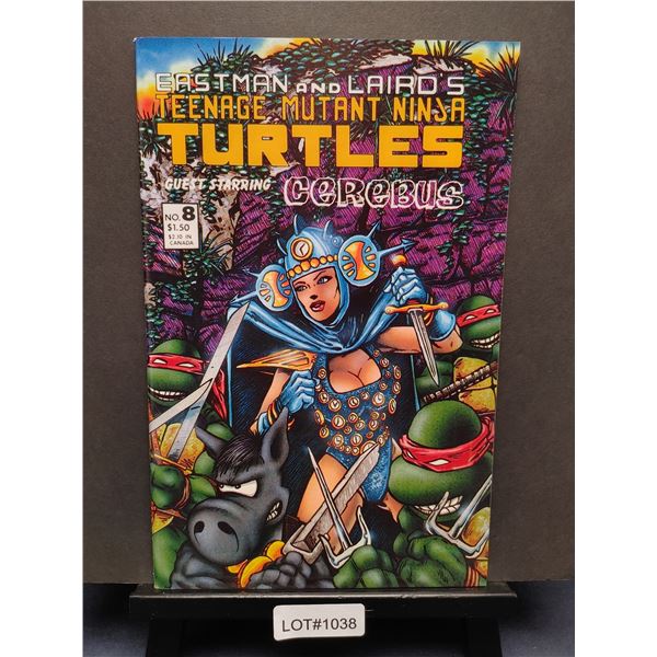 Teenage Mutant Ninja Turtles #8 (1986) Wraparound Cover