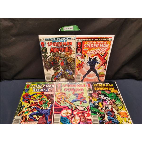 Marvel Team-Up #122, 123, 124, 125, 138 (1982) Canadian Price Variants