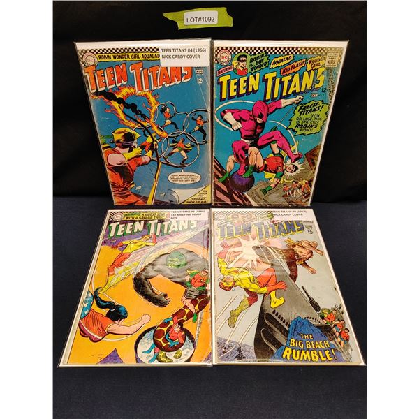 Teen Titans #4, 5, 6, 9 (1966)