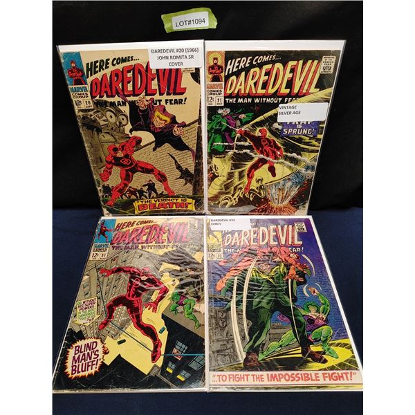 Daredevil #20, 21, 31, 32 (1966)