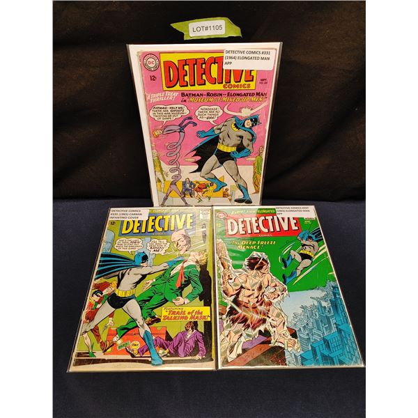 Detective comics #331, 335, 337 (1964)