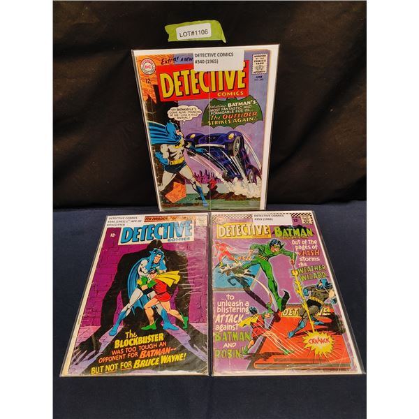 Detective comics #340, 345, 353 (1965)