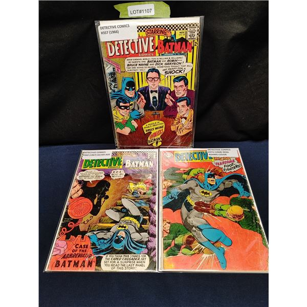 Detective comics #357, 360, 372 (1967)