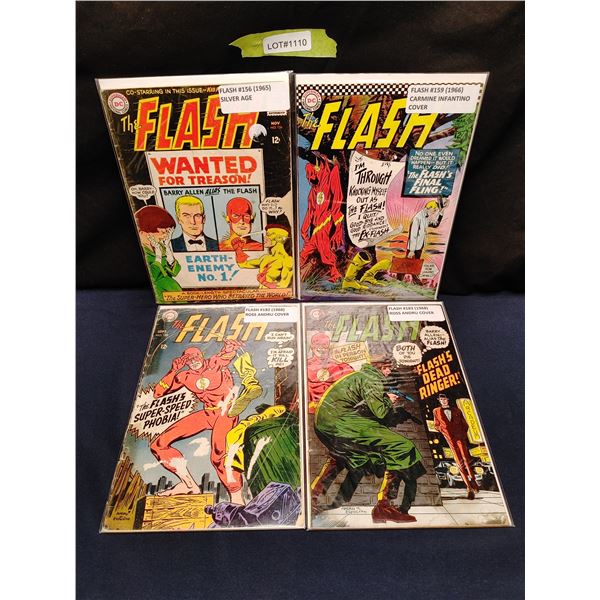 The Flash #156, 159, 182, 183 (1965)