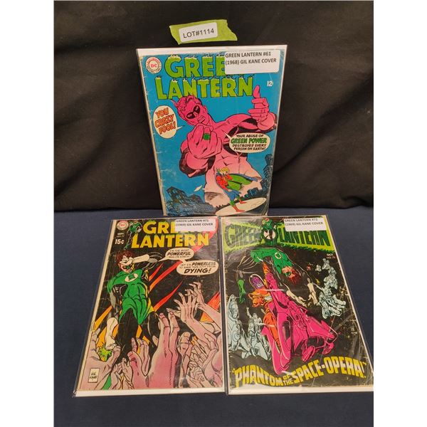 Green Lantern #61, 71, 72 (1968)