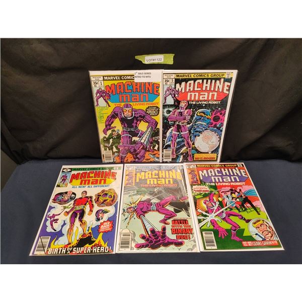 Machine Man #1, 5, 10, 11, 16 (1978)