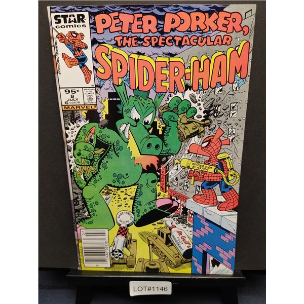 Peter Porker, The Spectacular Spider-Ham #8 (1985) Newsstand