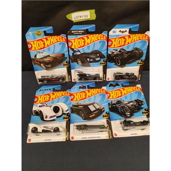 Assorted Collectable Batman Hot Wheels (New In Box)