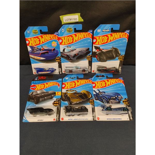 Assorted Collectable Batman Hot Wheels (New In Box)