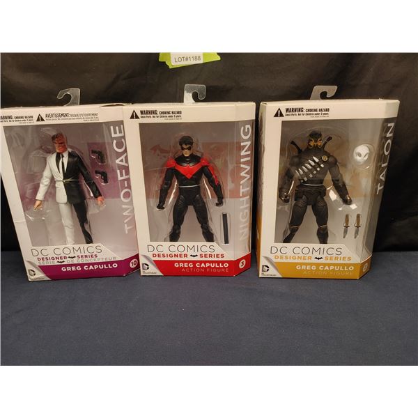 Assorted DC Comics Greg Capullo Designer series Action Figures (New In Box)