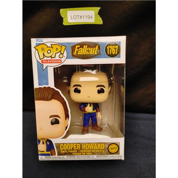Limited Edition Chase Funko Pop Highly Collectable, Fallout Cooper Howard #2767 (New In Box)