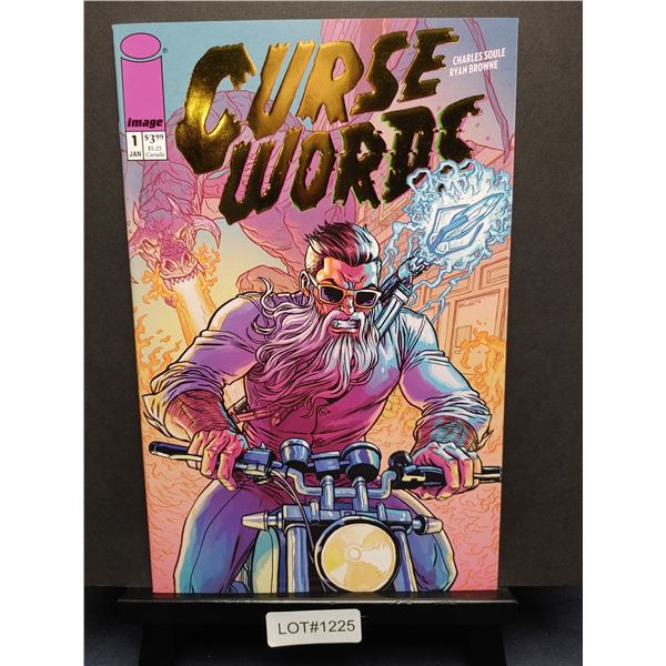 Curse Words #1 (2017) Retailer Appreciation Gold Foil
