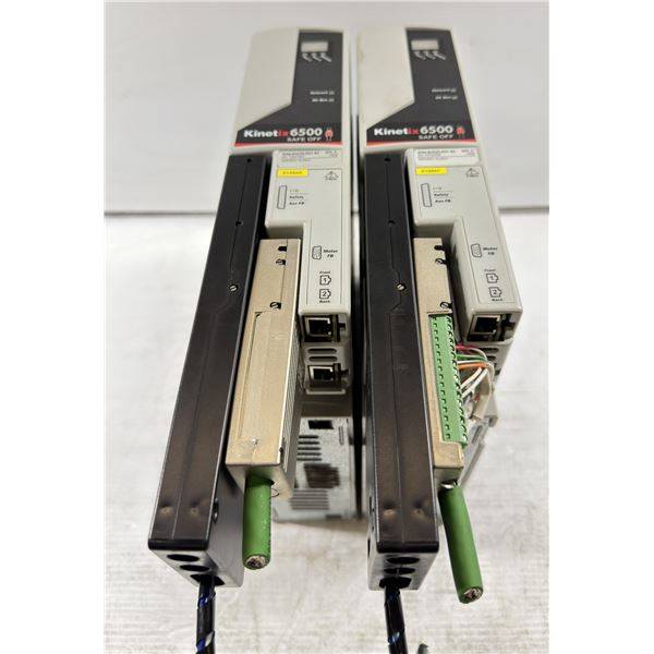 (2) Allen-Bradley #2094-EN02D-M01-S0 Safe Off Control Modules
