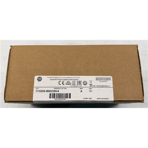 Allen Bradley #1732DS-IB8XOBV4 Guard I/O 16 Point Digital Comb. Module