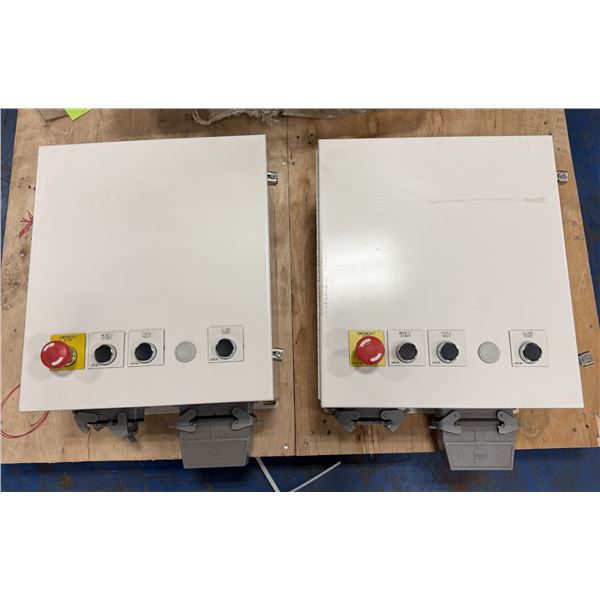 (2) Allen Bradley Control Boxes