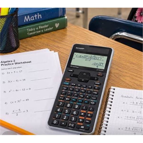 Sharp EL-W535XG-WH Scientific Calculator