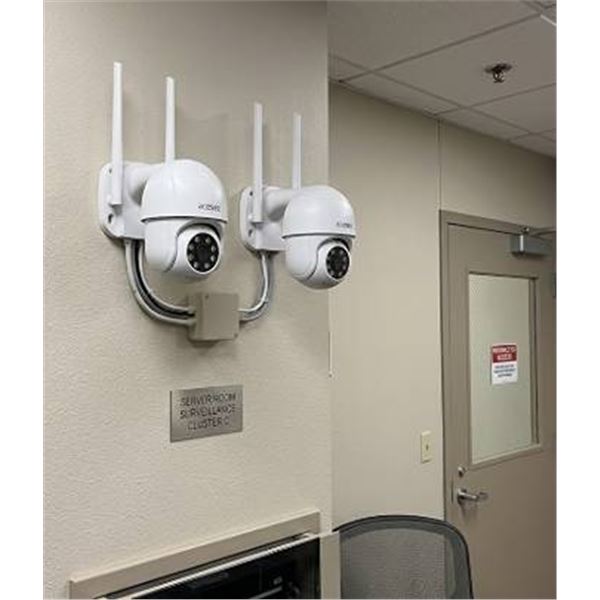 Acesse Outdoor Smart Wireless Security Cameras, 2 Pack