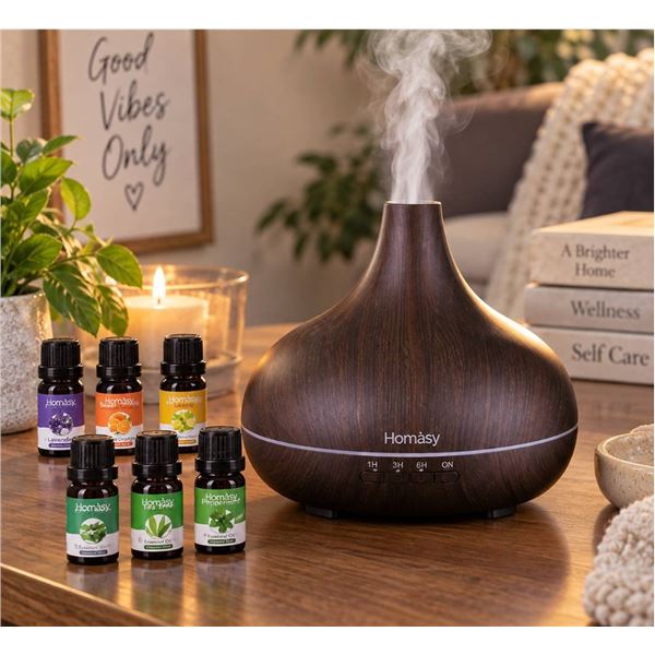 Homasy by VicTsing 500ml Aromatherapy Set