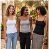 Image 1 : Splendid 3-Pack Camis with Built-In Bra XL