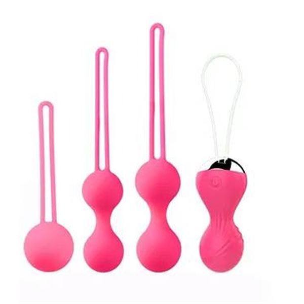 4pcs Women Kegel Balls Exercise & Massage Set
