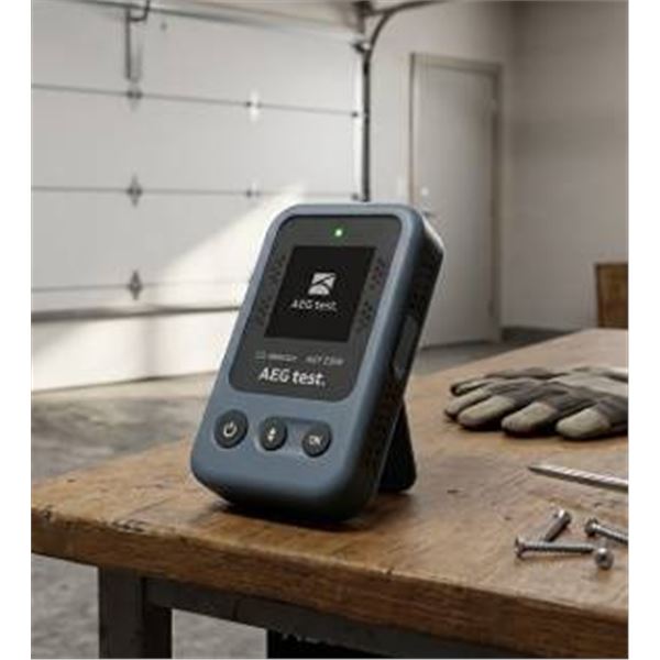 AEG test AGT-2309 Carbon Monoxide Detector Blue