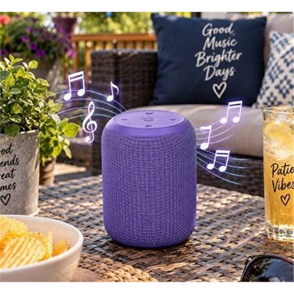 Notabrick Ki Waterproof Wireless Speaker Purple