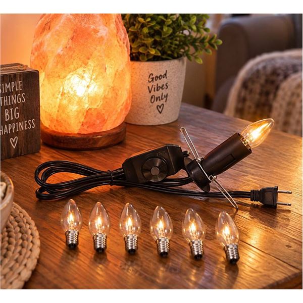 OHLGT Replacement Cord with Salt Lamp Bulbs